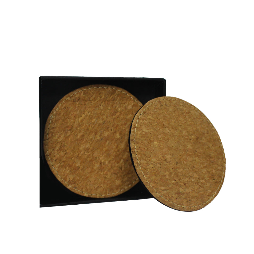 Circle Cork Coaster - 4 Pieces